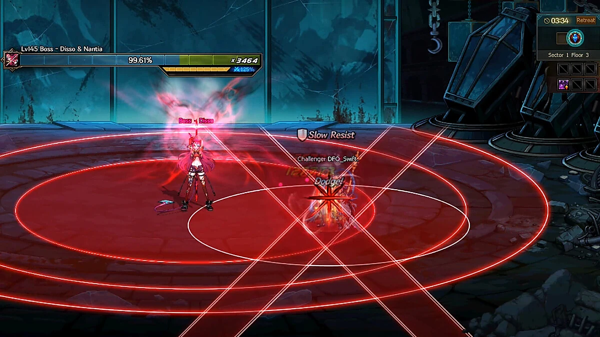 Dungeon Fighter Online官方Boss战斗画面