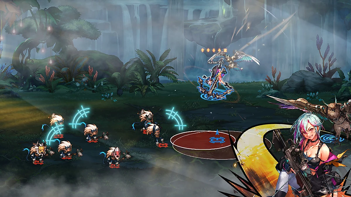 Dungeon Fighter Online官方副本战斗画面